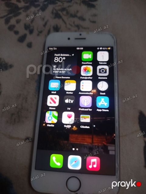 IPhone 6s, 64 GB, Ağ — Mingəçevir