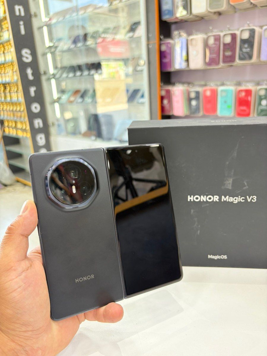 Honor Magic V3 Velvet Black 512GB/12GB — Smartfonlar, Bakı (2)