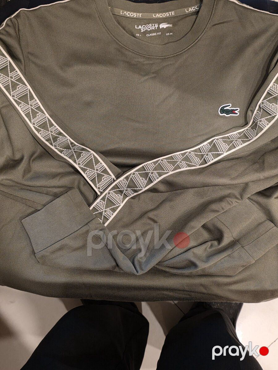Lacoste Sport Original Sweatshirt US M Classic Fit — Geyim, ayakkabı, aksesuarlar, Bakı (5)