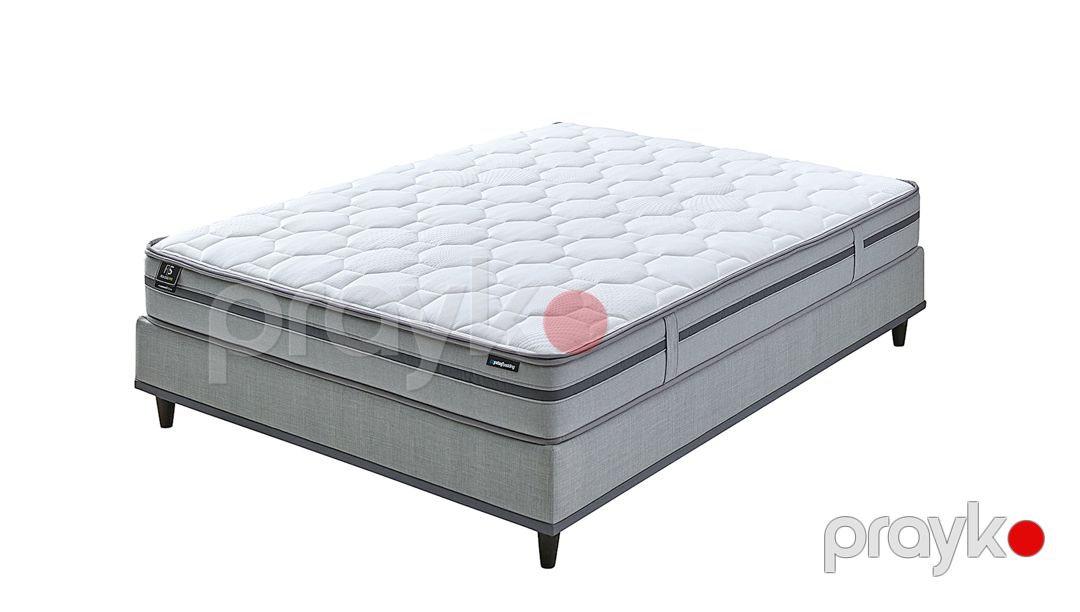 Ortopedik döşək Yataş Fresh Sense Pro, ikinəfərlik, trikotaj, ağ, 160x200 sm — Mallar, Bakı (3)