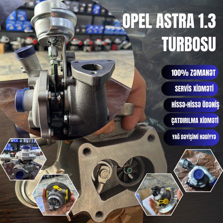 "Opel Astra H 1.3" turbosu — Ehtiyat hissələri və aksesuarlar, Bakı