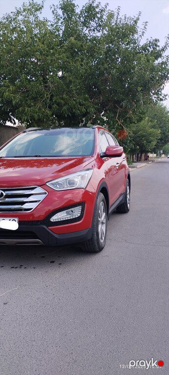 Hyundai Santa Fe, 2.4 L, 2014 il, 138 142 km — Avtomobillər, Gəncə (3)