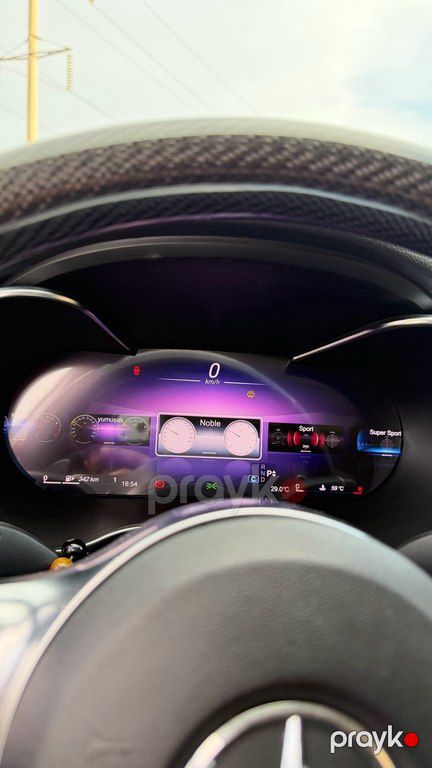 Mercedes C 300, 2.0 L, 2016 il, 261 000 km — Avtomobillər, Bakı (8)