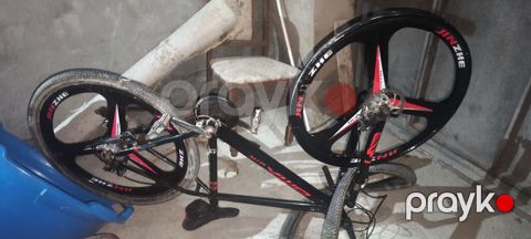 BMX markalı şəhər/mtb tipli velosiped. - Rəng: qara, qırmızı-ağ — Digah