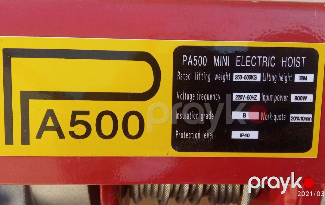 Elektrik telfer, 500kg — Təmir və inşaat, Bakı (3)