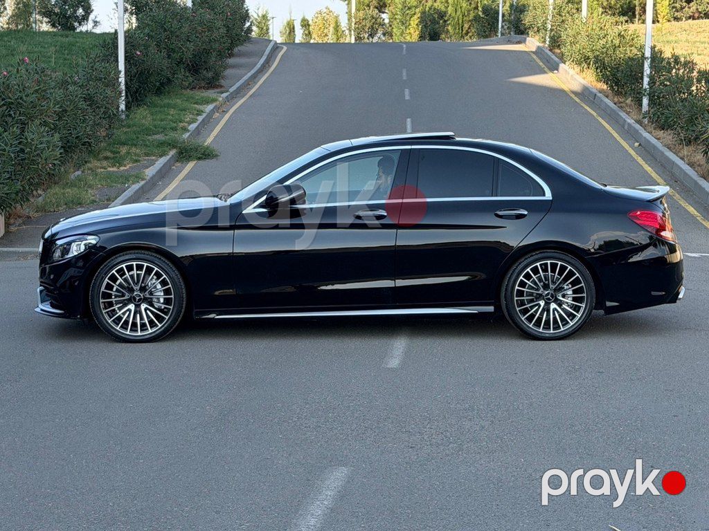 Mercedes C 300 4MATIC, 2.0 L, 2017 il, 135 000 km — Avtomobillər, Gəncə (5)