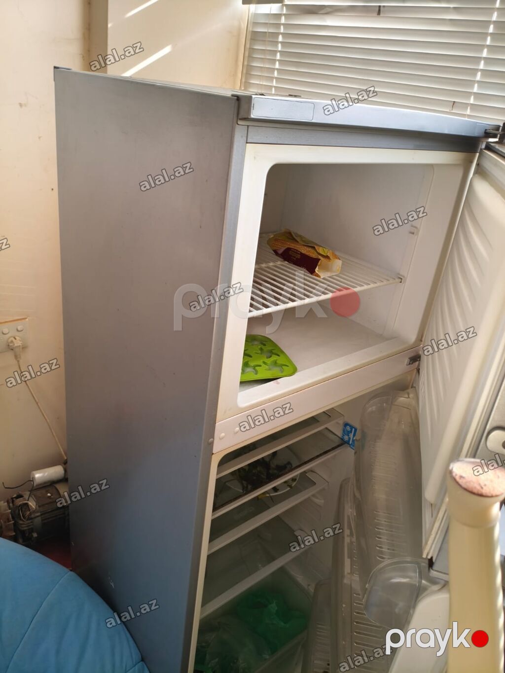 Beko iki qapılı soyuducu - Rəng: metalik gümüş - Üst kamera — Elektronika, Bakı (3)