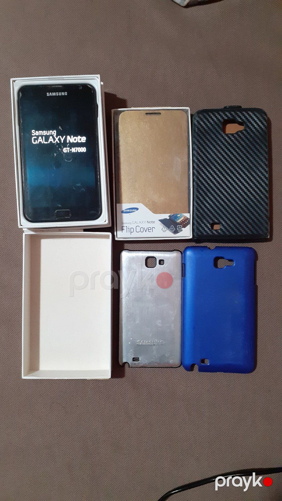 Samsung Galaxy Note N7000 Black 16GB/1GB — Smartfonlar, Bakı (3)