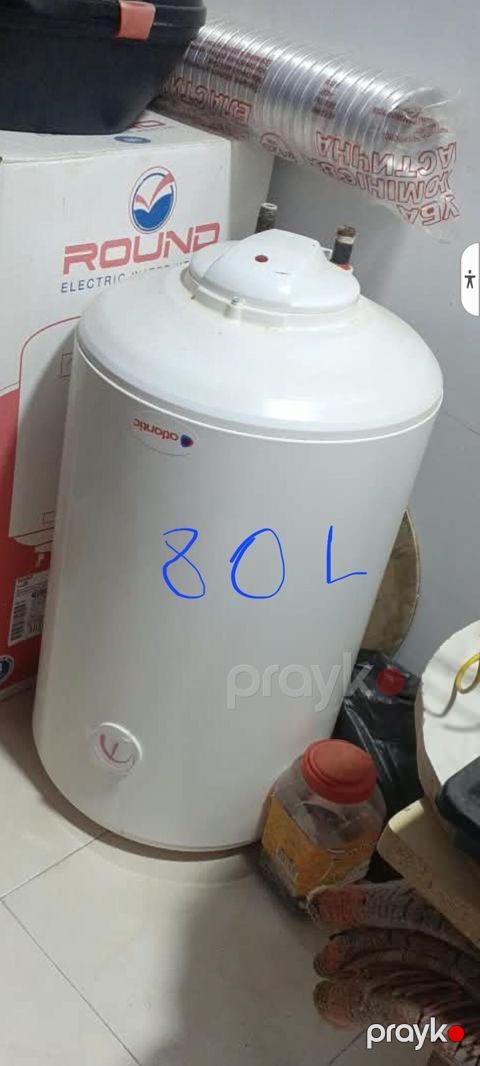 Round elektrik su qızdırıcısı (boyler) – 80 litr - Şaquli silindrik — Bakı