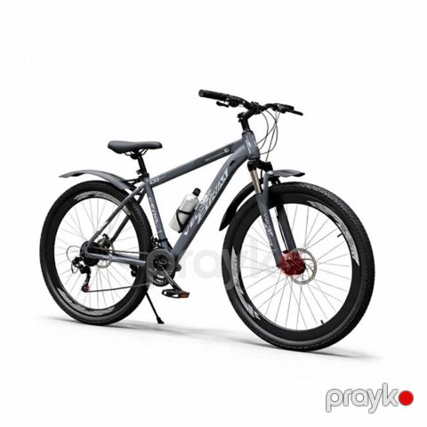 Şəhər velosipedi VeloStrim TECH_02824, boz, 24" — Bakı