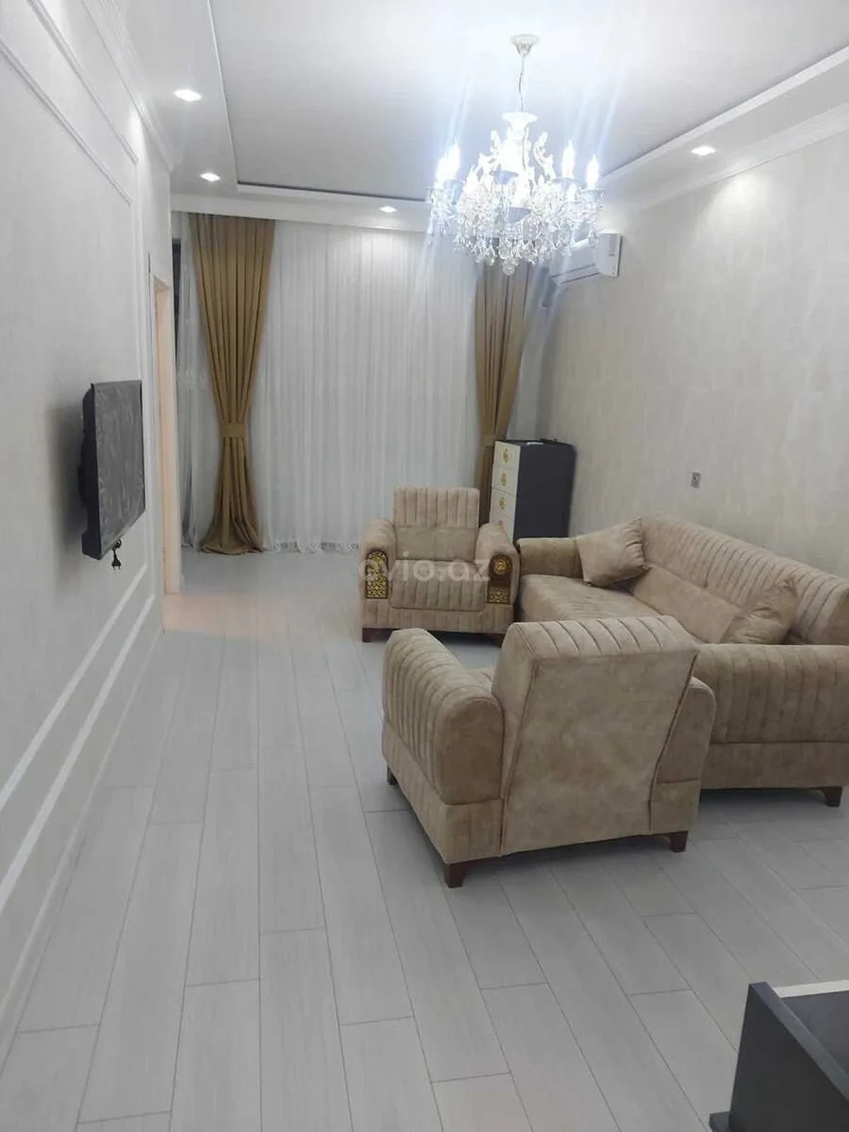 Kirayə 2 otaqlı mənzil Şah İsmayıl Xətai metrosu yaxınlığında — Mənzil, Bakı (4)