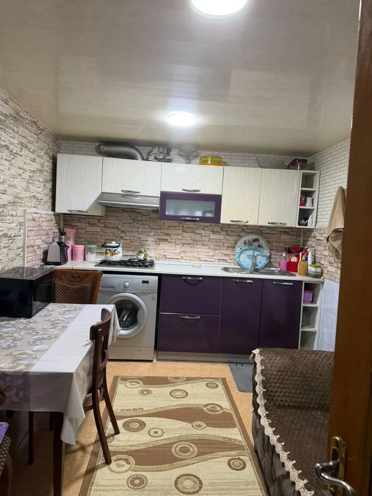 4 otaqlı orta təmirli mənzil satılır Maştağa qəsəbəsində — Mənzil, Bakı (5)