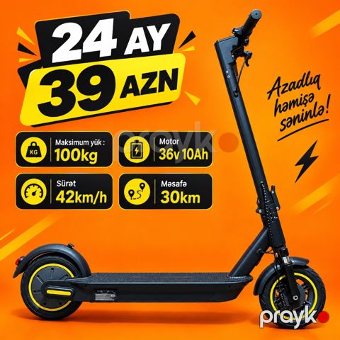 Elektrikli Skuter “Max — Bakı