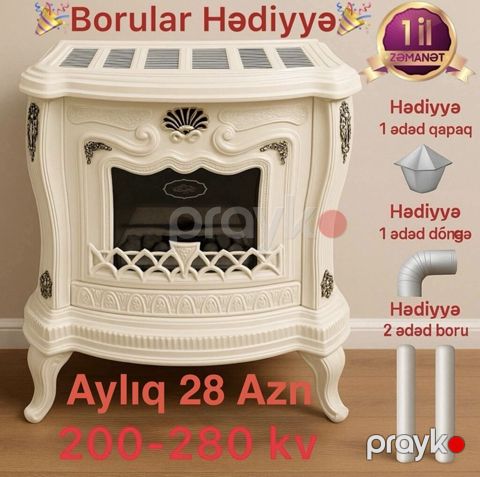 Qaz plitəsi Ayrıca dayanan, Yeni — Bakı