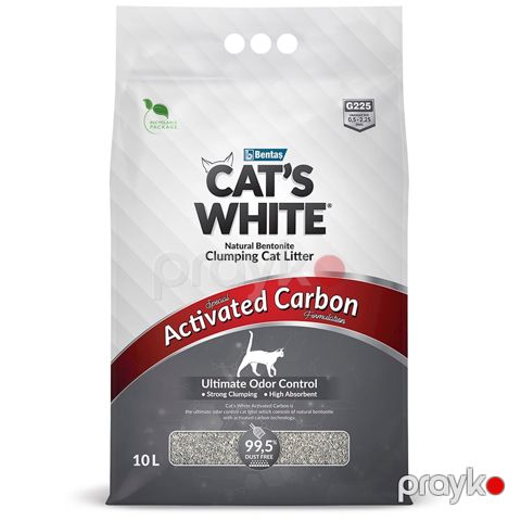 Doldurucu Cat’s White Cat Litter Special Activated Carbon Formulation, 10 l — Bakı