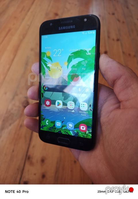 Samsung Galaxy J3 2017, 16 GB, rəng - Qara, Sensor — Bakı