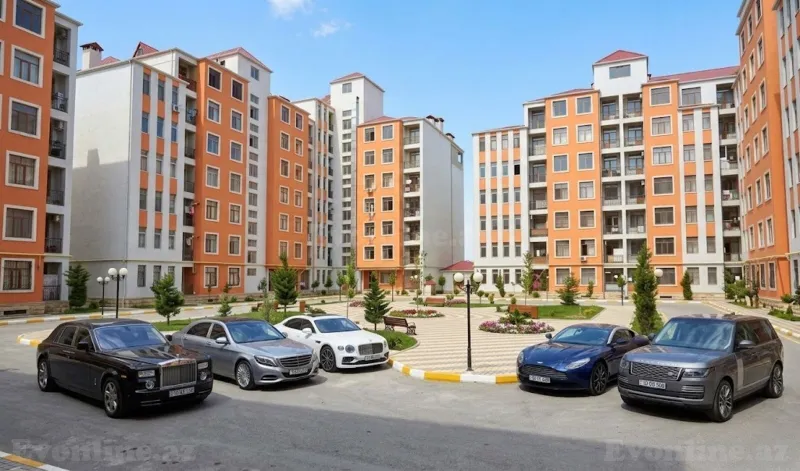 Satılır 3 otaqlı Mənzil Yeni tikili 70 m² Bakı, Abşeron r., Masazır — Bakı