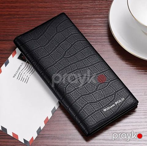 Pul kisəsi kişilər üçün William Polo Polo181394 qara — Bakı