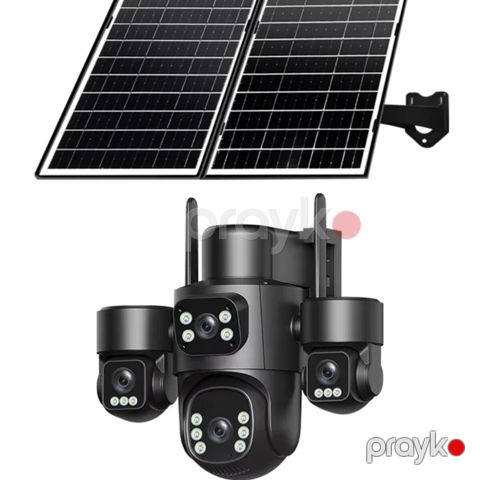 4 Kamera 2 günəş paneli 4G sim kartlı 16MP/8K — Bakı