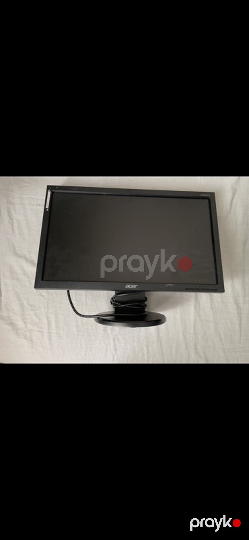 Acer LCD monitor satılır. Model: Acer V193HQV Versiya — Monitorlər, Masazır (2)