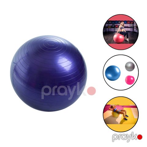 Fitnes topu Gymnic 1062 PVC, bənövşəyi, 75 sm — Bakı