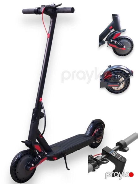 Elektrik samokat T145607 Black/Red — Bakı