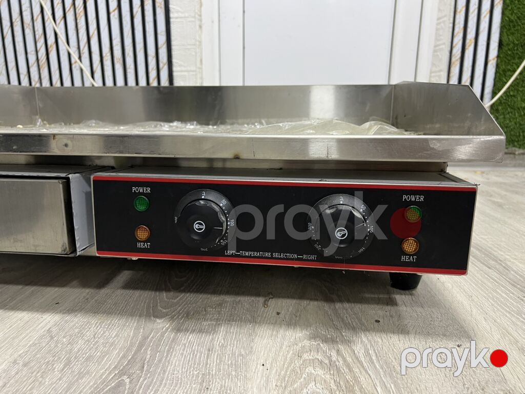 Elektrik Qril Tava (Electric Griddle) – Paslanmayan poladdan — İsitmə avadanlığı, Sanqaçal (2)