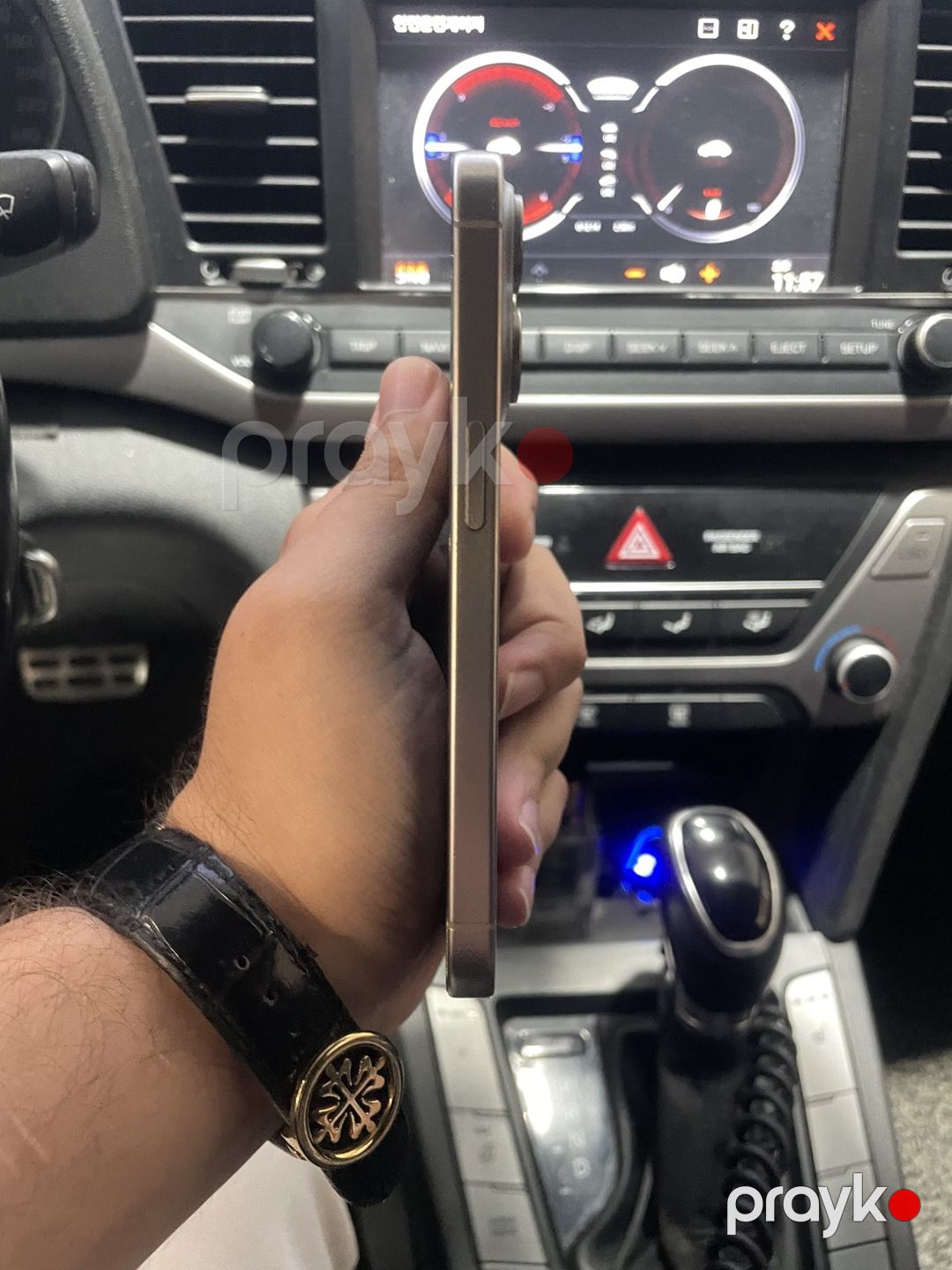 Apple iPhone 15 Pro Natural Titanium 128GB/8GB — Smartfonlar, Bakı (6)