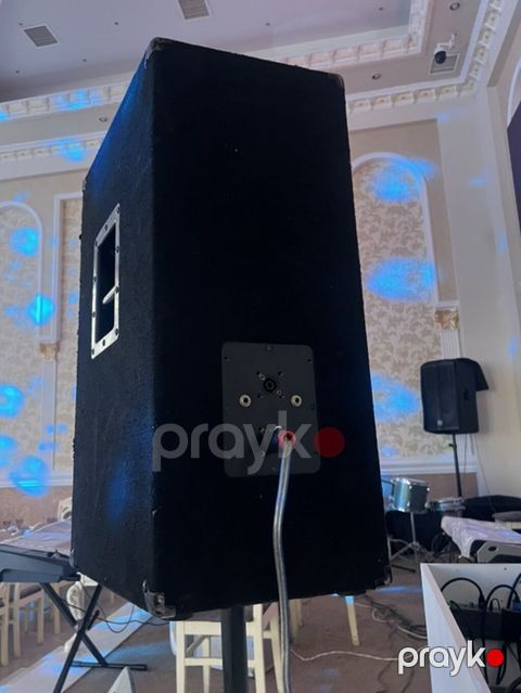 EV markalı peşəkar səs kolonkası. Tədbirlər, toy məkanları — Ağsu