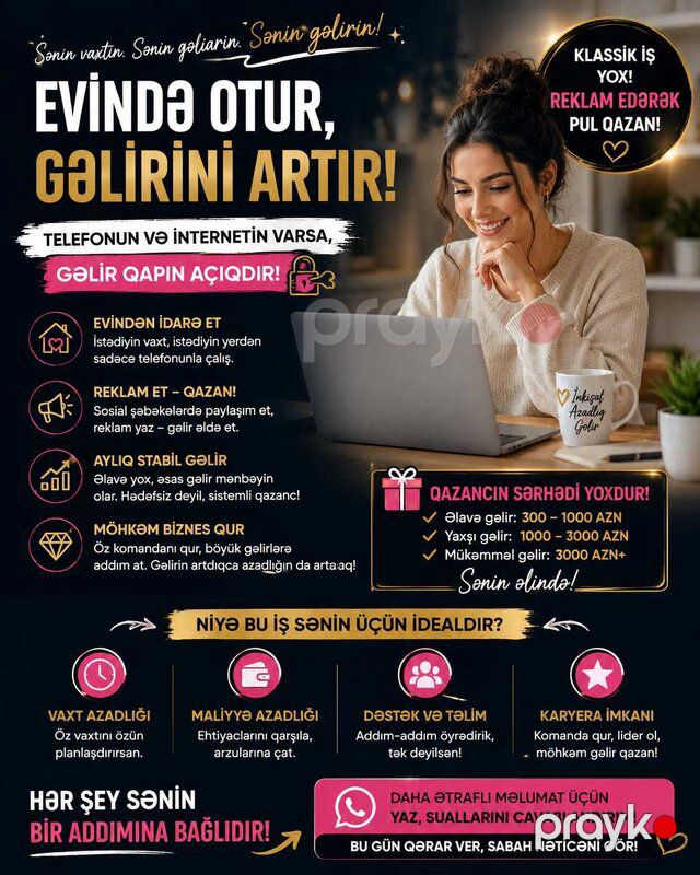 Məsləhətçi xanım tələb olunur — Gözəllik və sağlamlıq, Bakı (2)