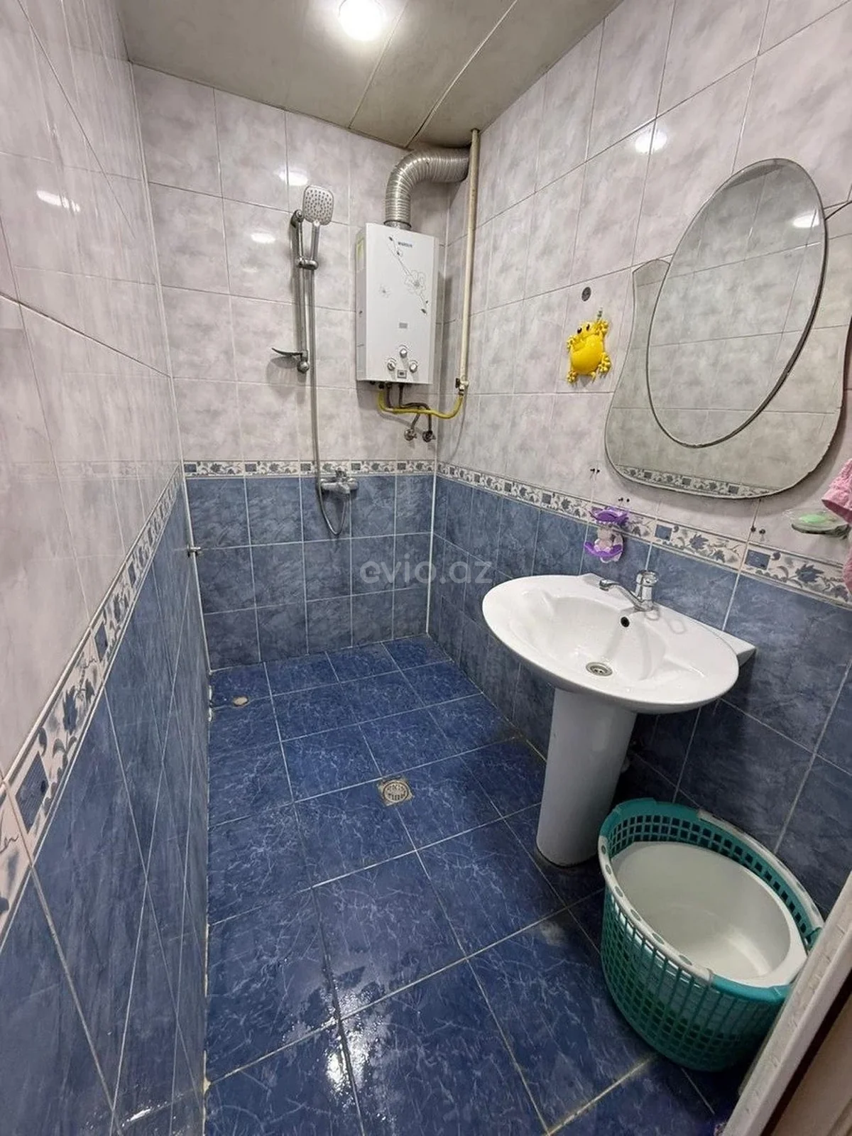 2 otaqlı orta təmirli mənzil satılır Köhnə Günəşli qəsəbəsində — Mənzil, Bakı (10)