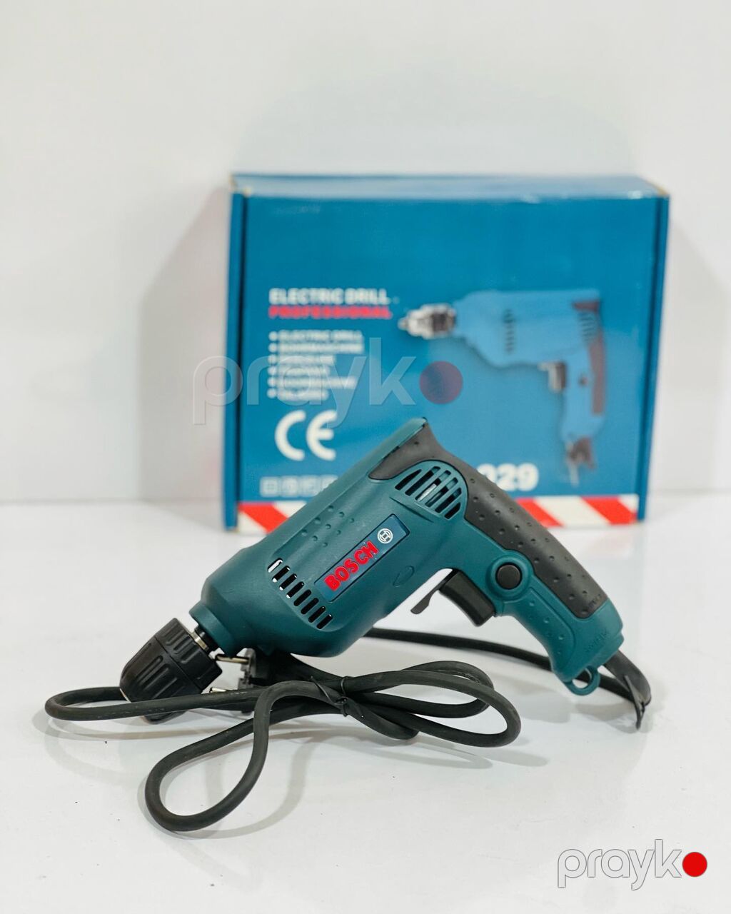 Bosch elektrikli qazma. Texniki göstəricilər: - Güc: 450W — Drels, vintovkular və qaitkçekicilər, Digah (2)