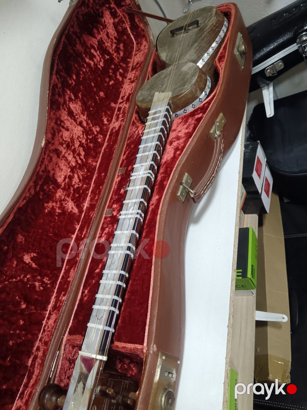Antikvar Mamas tarı sədəfli orijinal sədəfli bu tarda Azərbaycanda 4 5 — Gitarlar və digər simli alətlər, Digah (4)