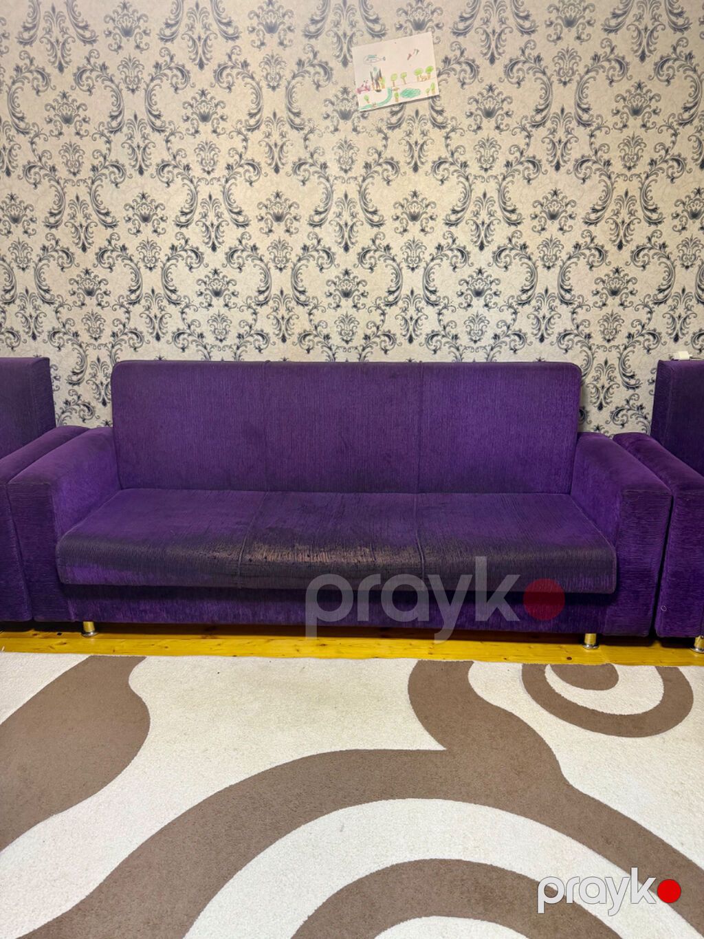 İşlənmiş, Divan, 2 kreslo, Açılan — Yumşaq mobilya dəstləri, Bakı (2)