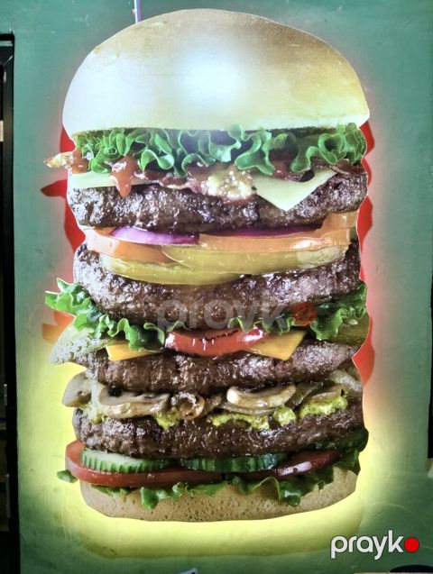 Burger reklamı — Sumqayıt