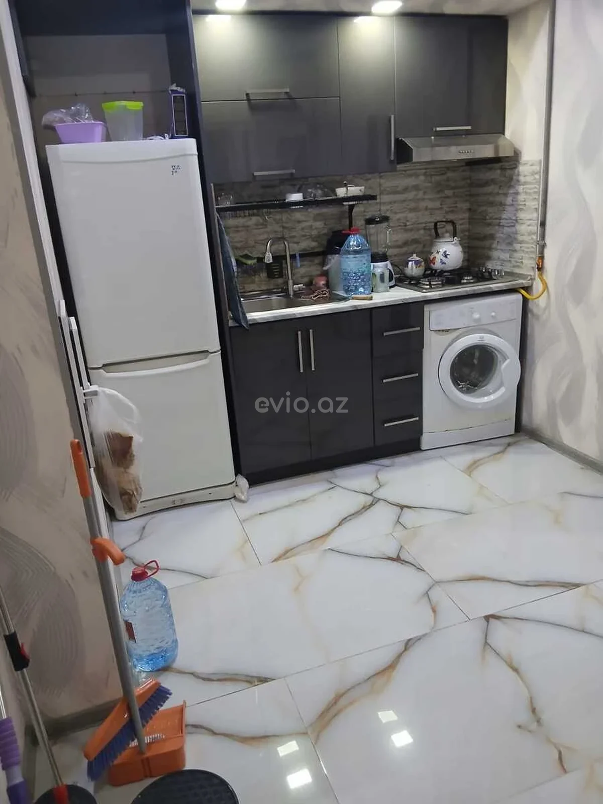 Kirayə 2 otaqlı mənzil Yeni Günəşli qəsəbəsində — Mənzil, Bakı (3)