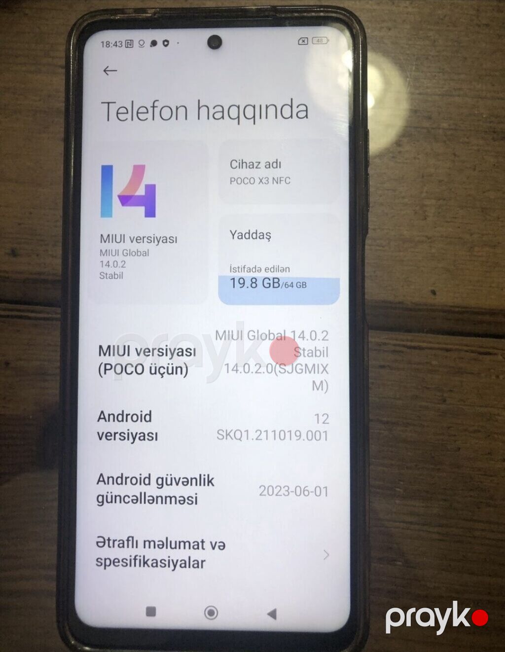 Poco X3 NFC, 64 GB, rəng - Göy — Xiaomi, Bakı (3)