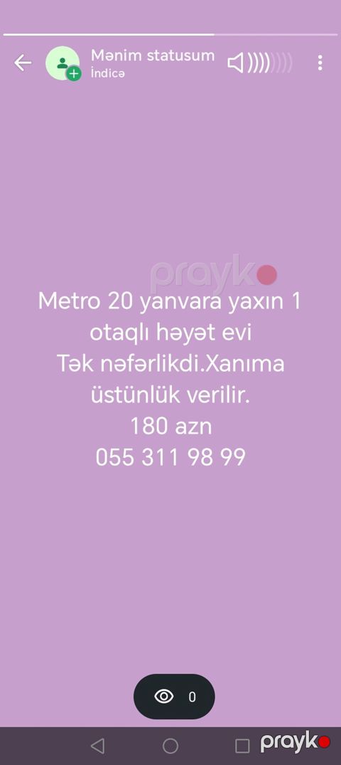 Uzunmüddətli kirayə evlər — Bakı