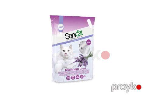 Silikagel doldurucu Sanicat Professional Diamonds Lavander, 5 L — Bakı