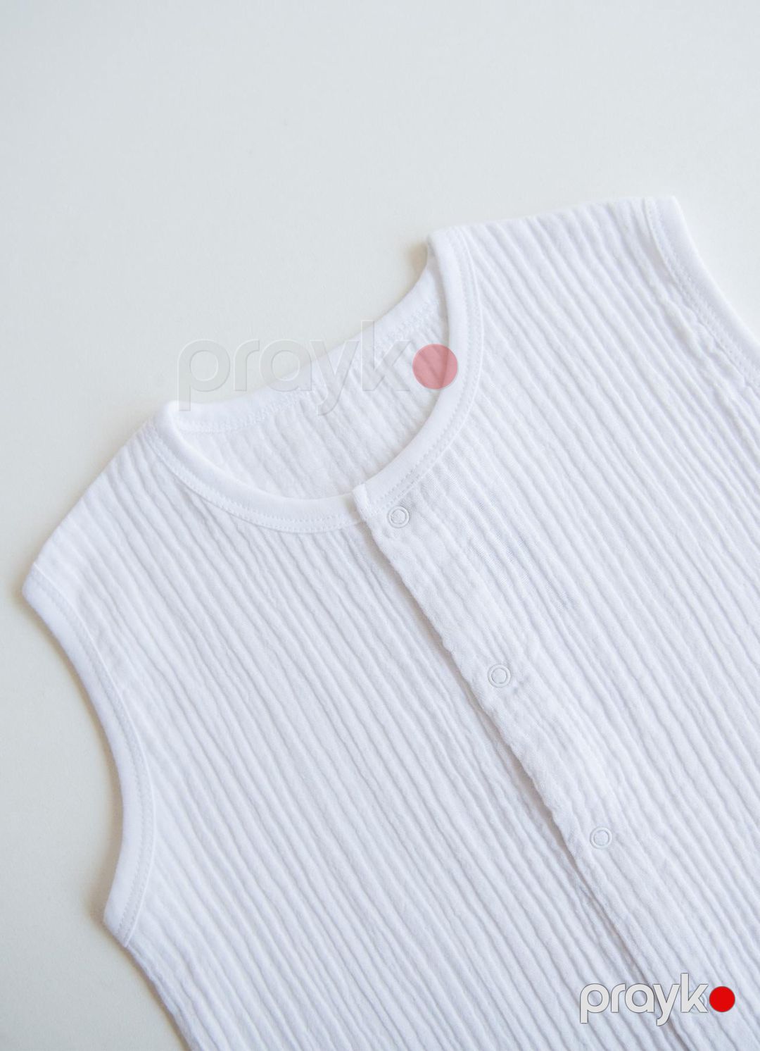 Oğlanlar üçün yuxu tulumu, ağ, pambıq/muslin, ölçü 2 yaş — Mallar, Bakı (2)