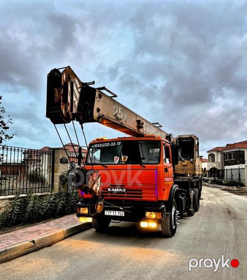 Avtokran icarəsi 25T — Bakı