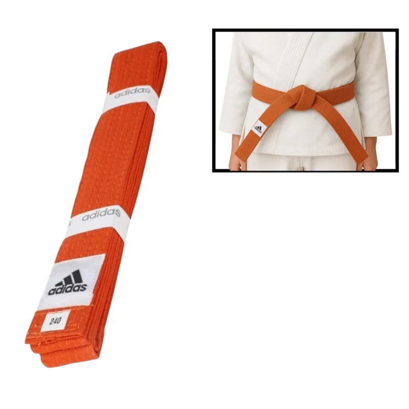 Kimano üçün kəmər Adidas qırmızı, uzunluq 300 sm - WS2546 — Bakı