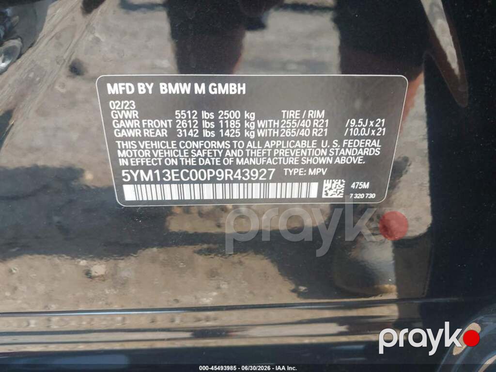 BMW X3 M, 3.0 L, 2025 il, 40 131 km — Avtomobillər (12)