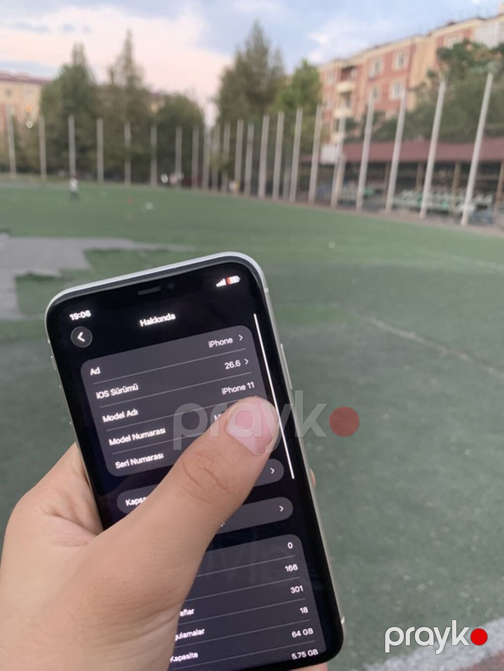 IPhone 11, Ağ, Face ID — Apple iPhone, Bərdə (5)