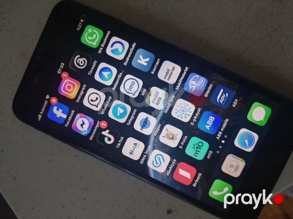 IPhone 8 Plus, 64 GB, Qara, Barmaq izi — Apple iPhone, Bakı (3)