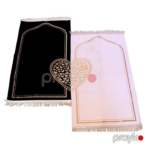 Namaz xalçası dəsti B0D843MLQ5, ağ/qara — Bakı