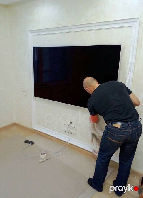 Televizor quraşdırılması — Aparatların təmiri və quraşdırılması, Bakı (7)