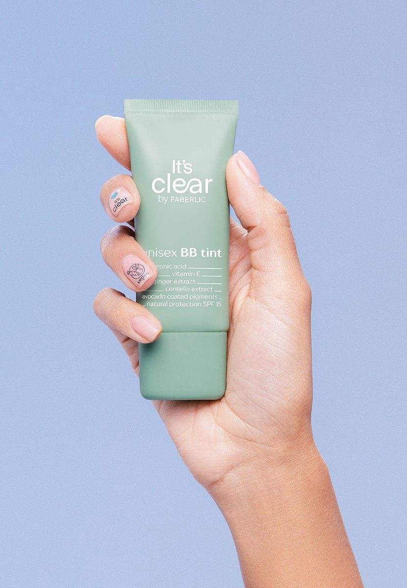 Tonal krem Faberlic It's Clear Unisex BB tint Qumlu bej 30 ml — Mallar, Bakı (3)