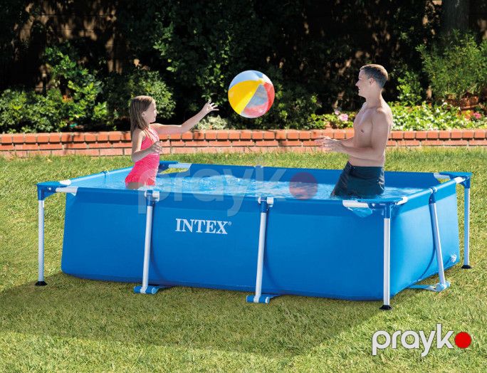 Karkaslı hovuz Intex 28272 INT0023, göy, 300x200x75 sm, 3834 l — Hovuzlar, Bakı (2)