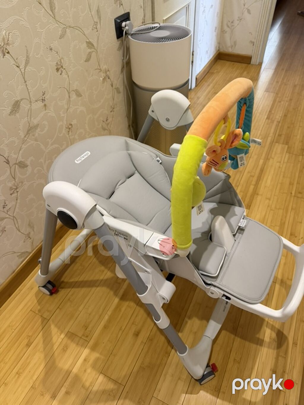 Peg Perego Prima pappa Follow Me uşaq yemək stulu və uzanma kreslosu — Qidalandırma stulları, Bakı (2)